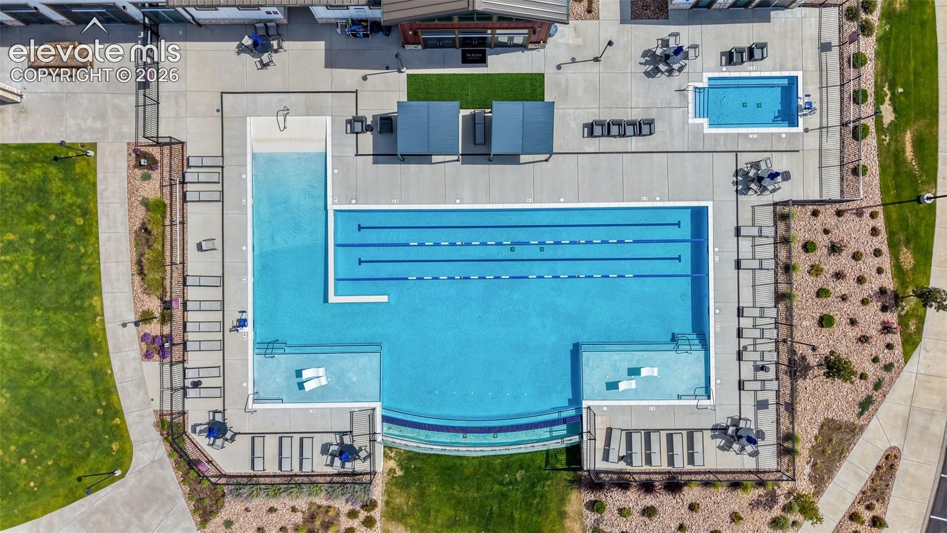Community pool.