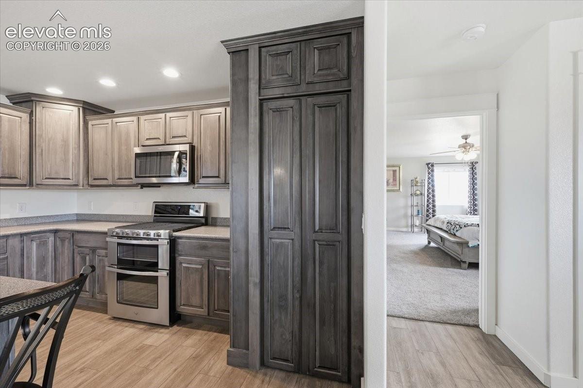 Hidden walk in pantry