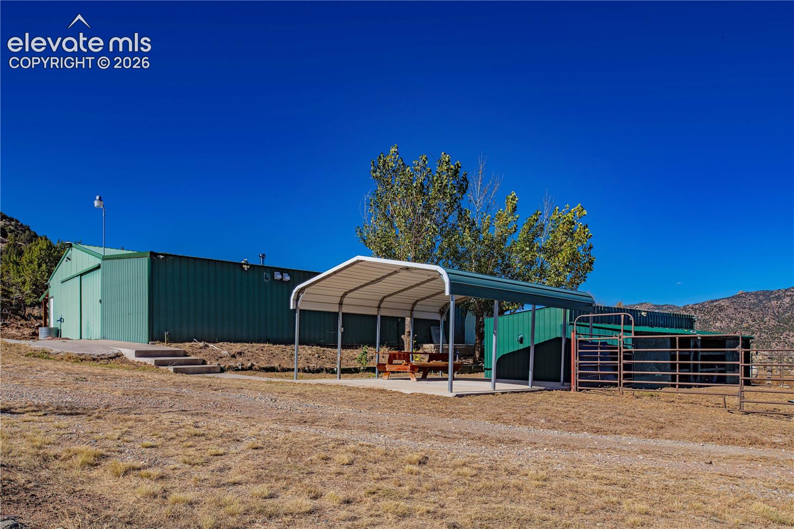 View of stable
