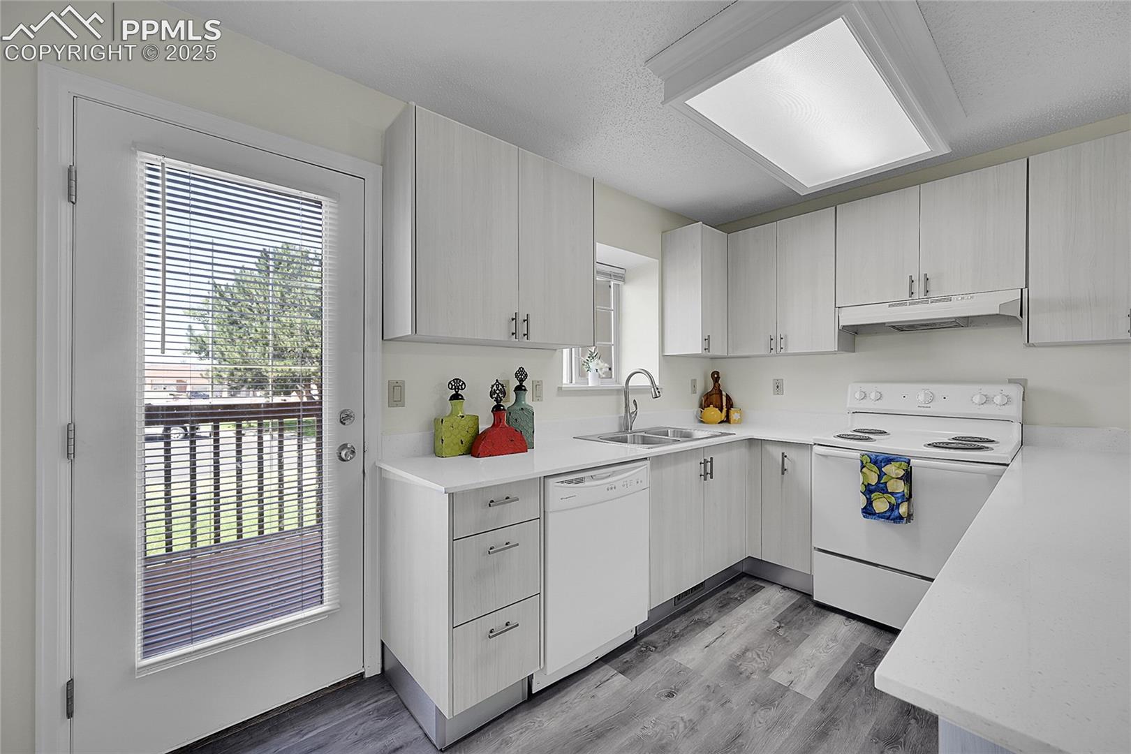 Updated kitchen walkout to deck
