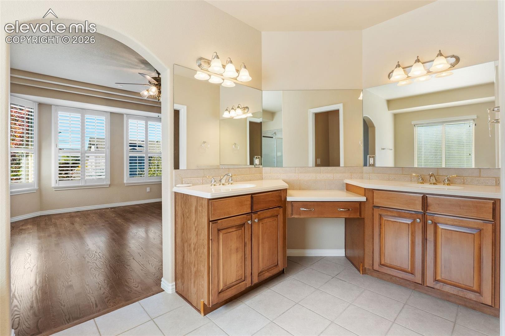 PRIMARY ENSUITE BATHROOM WITH DUAL VANITIES