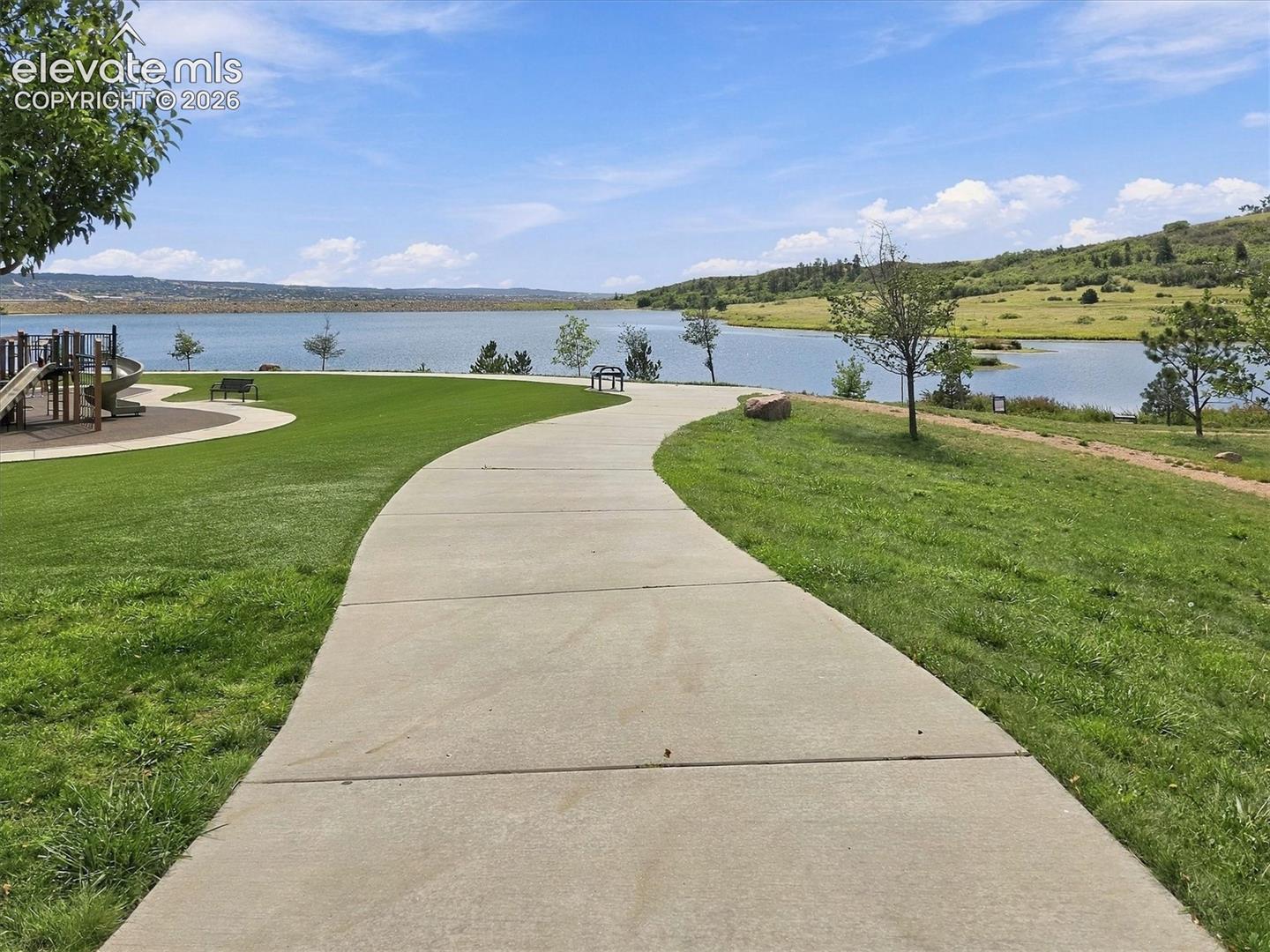 Miles of trails and open space surround this community
