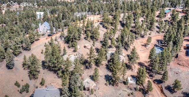 Aerial view of property's location
