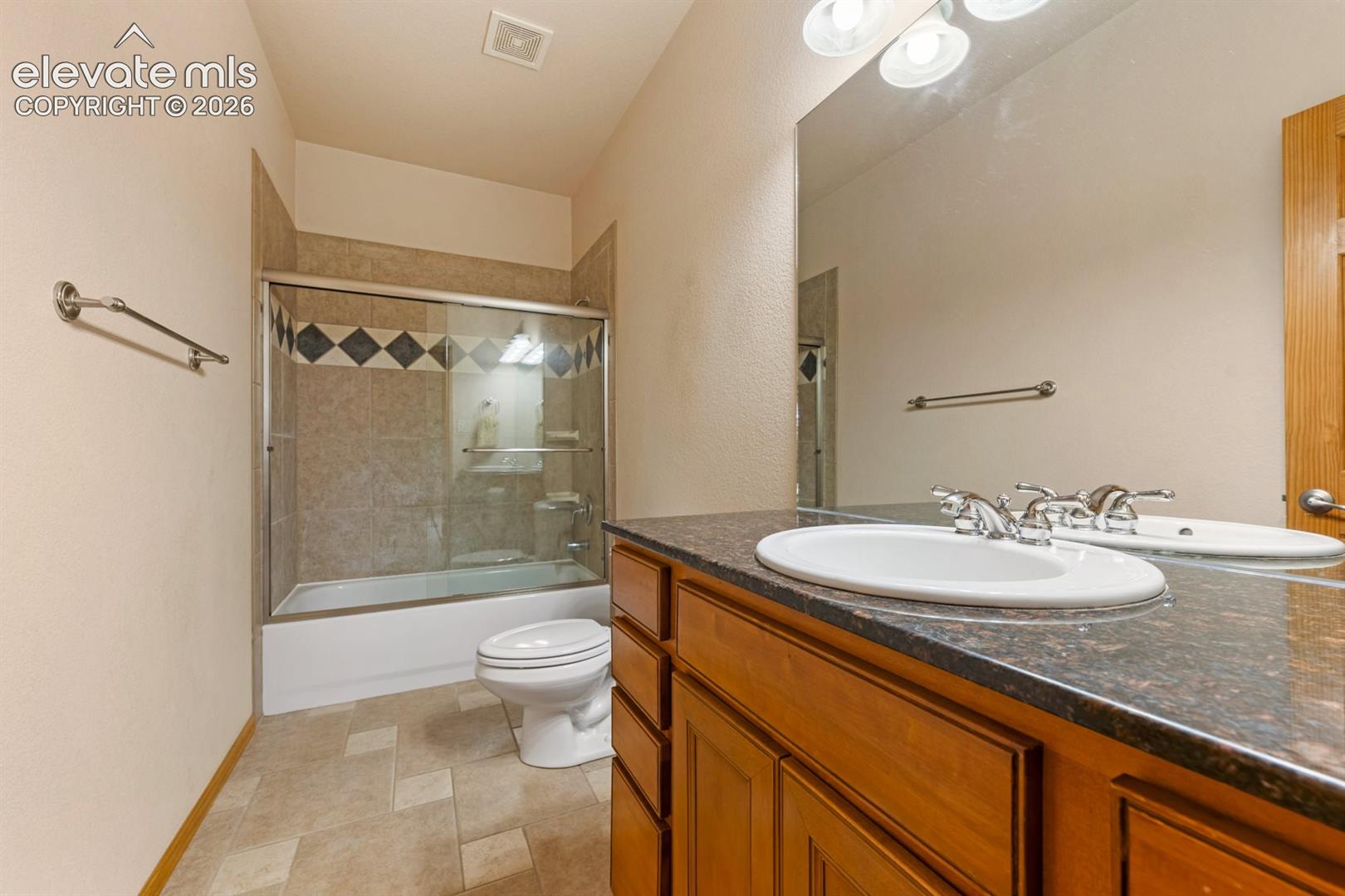 Main floor full bathroom.  Shower tub co