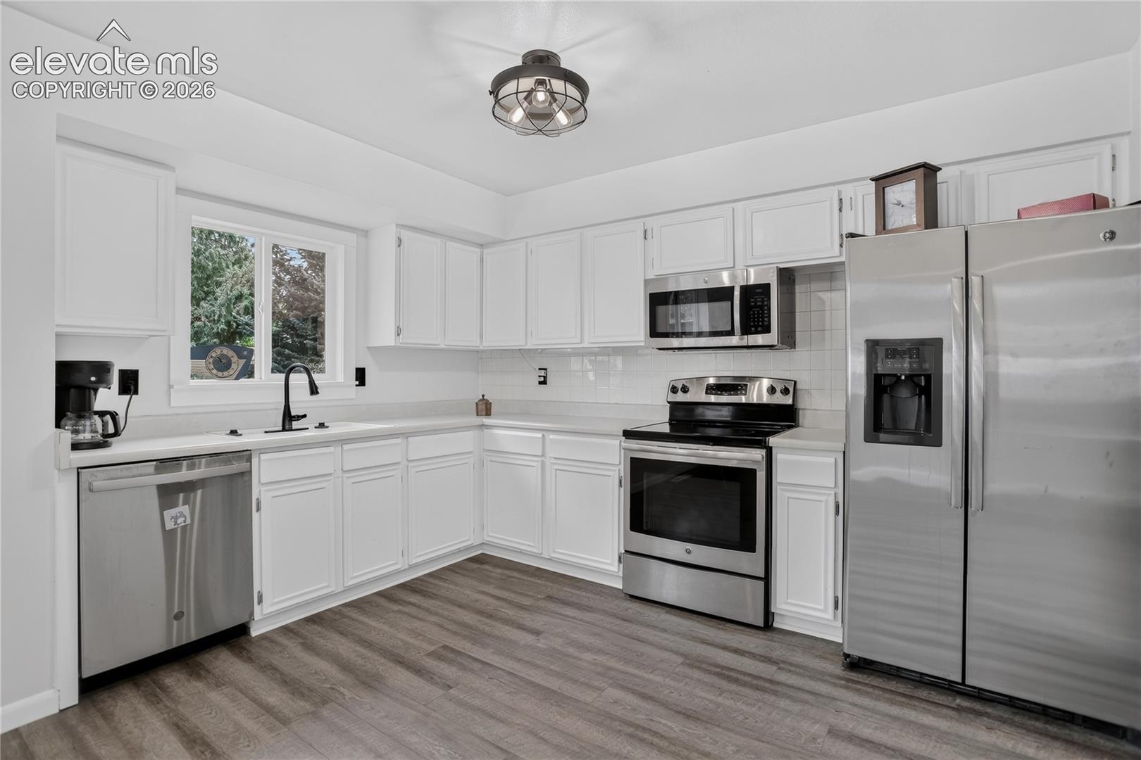 Stainless steel appliances