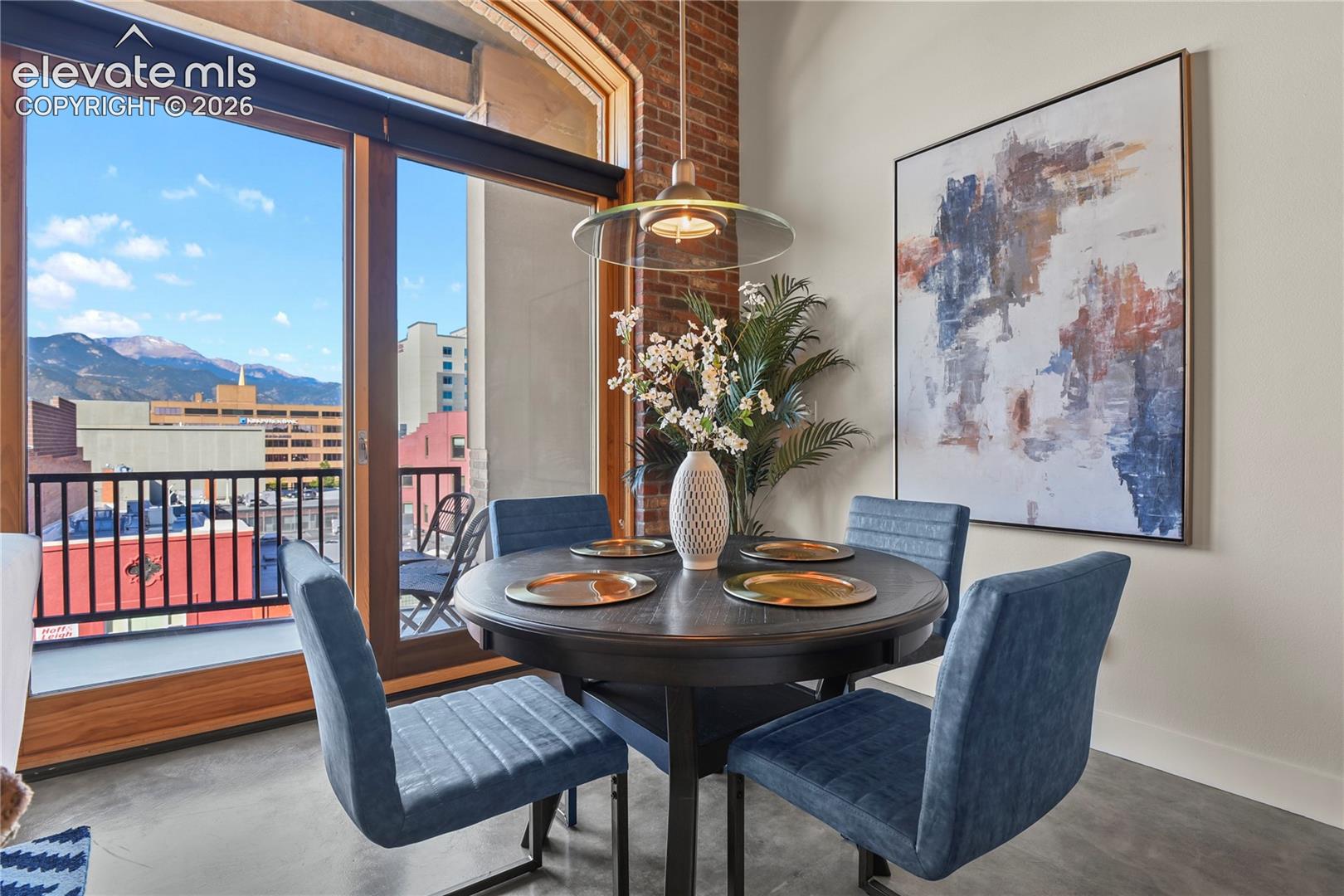 Spacious dining area for larger gatherings