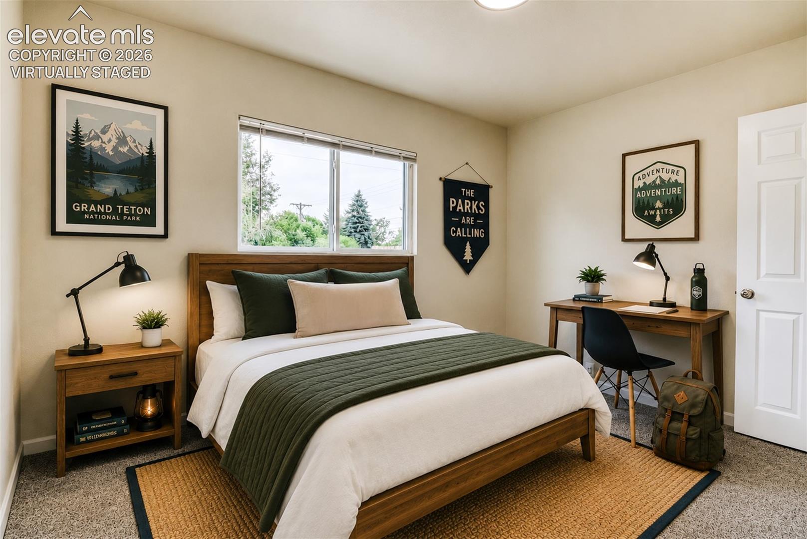 Virtually Staged
2nd Bedroom