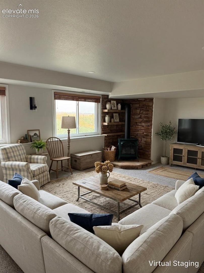 Lower Level Virtual Staging 