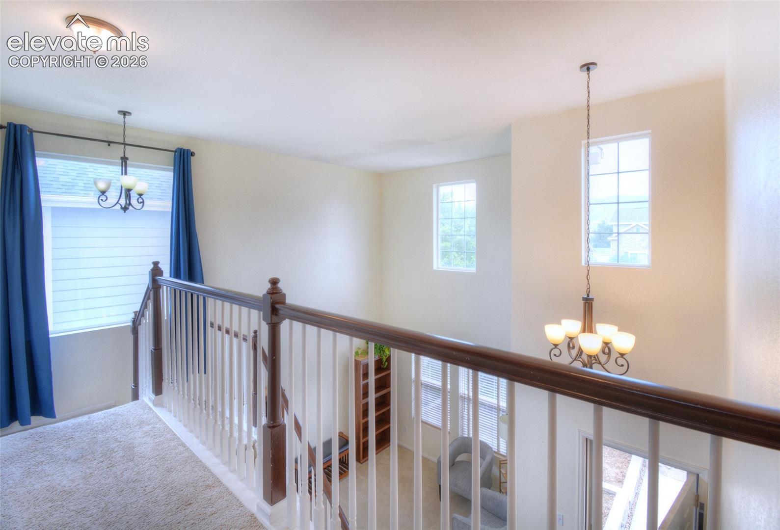 Light pours in with the soaring 2 story ceilings!
