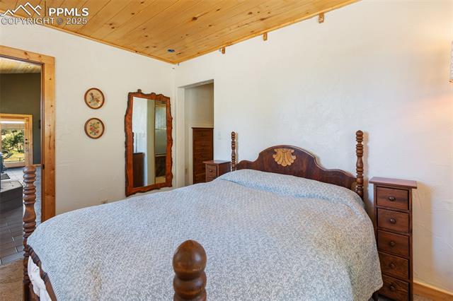 Primary bedroom on main floor. 
