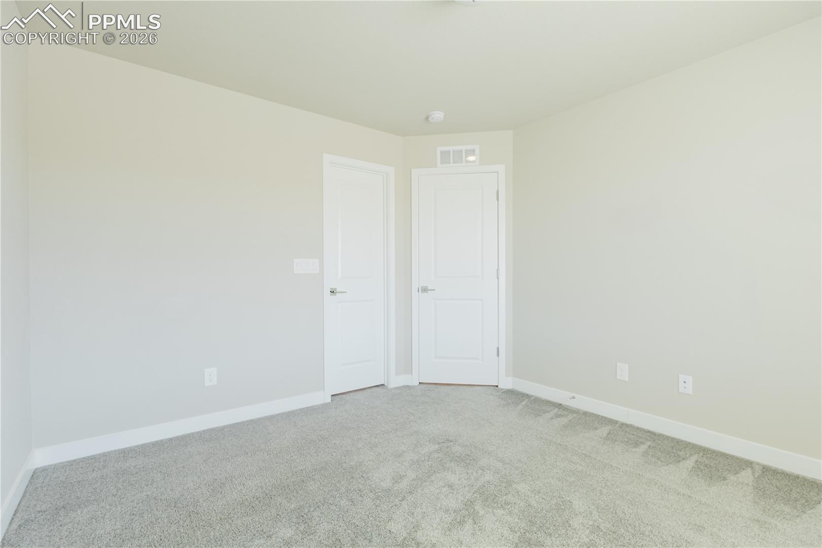 Bedroom empty