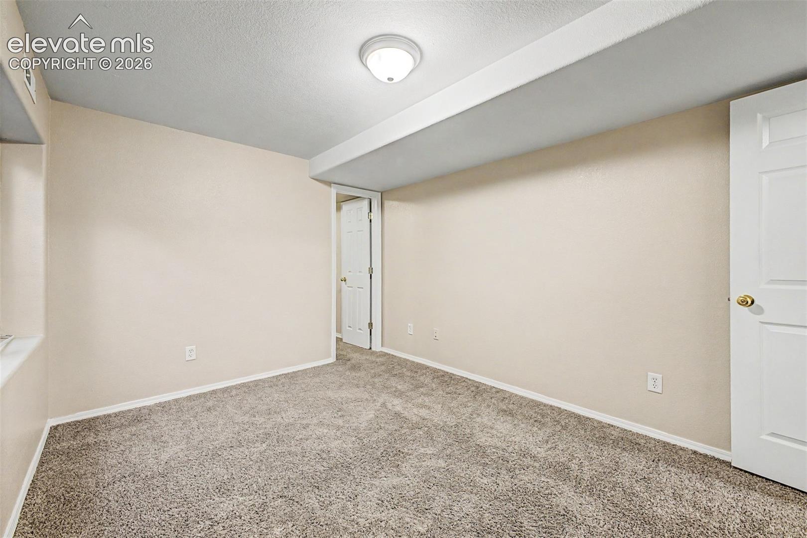 Second basement bedroom