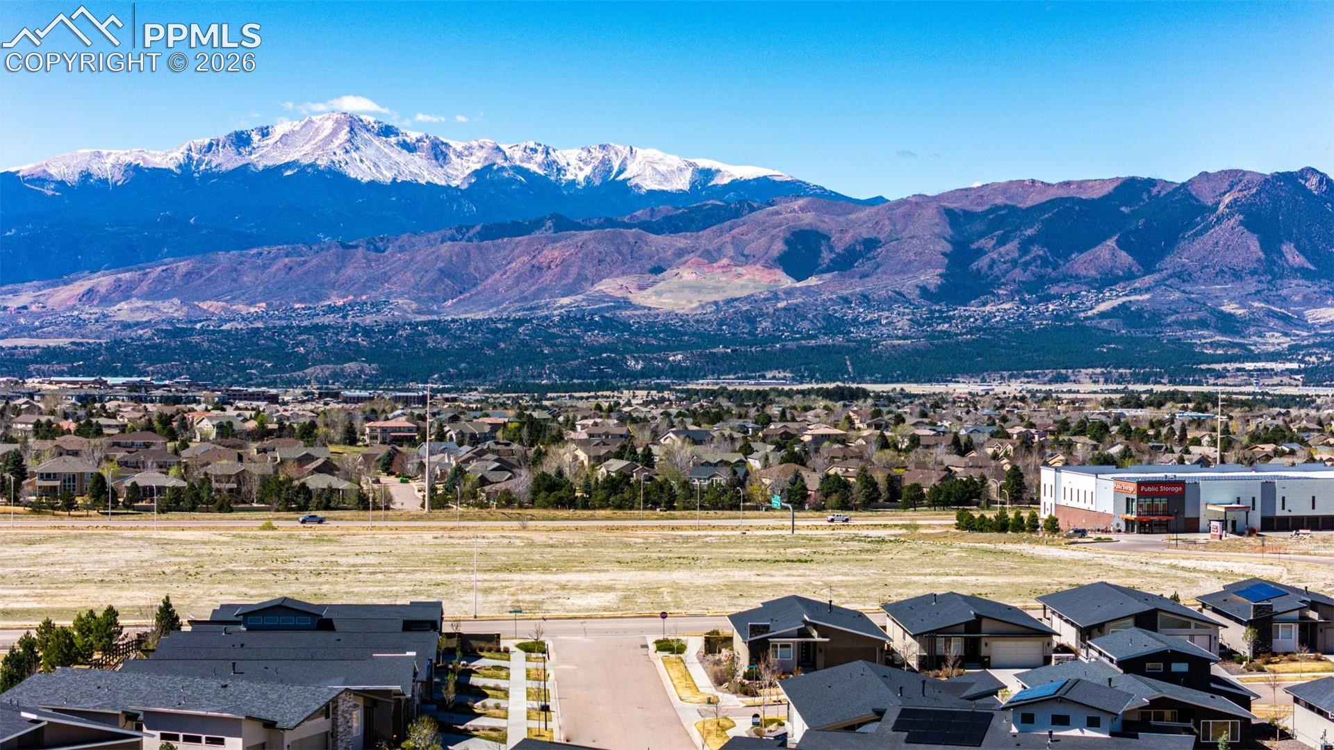 Walk out to Pikes Peak views!