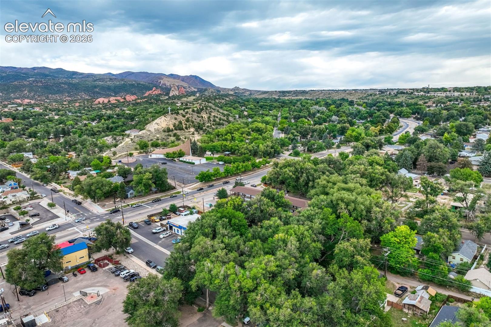 Garden of the Gods Park, just minutes away