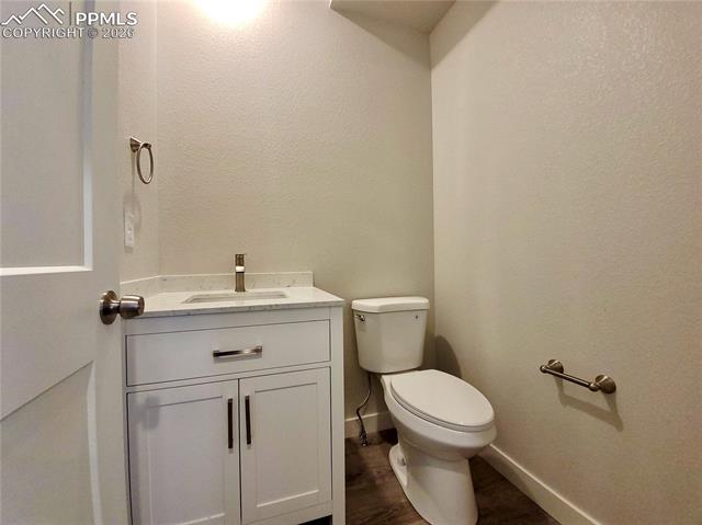 Powder room for guests 