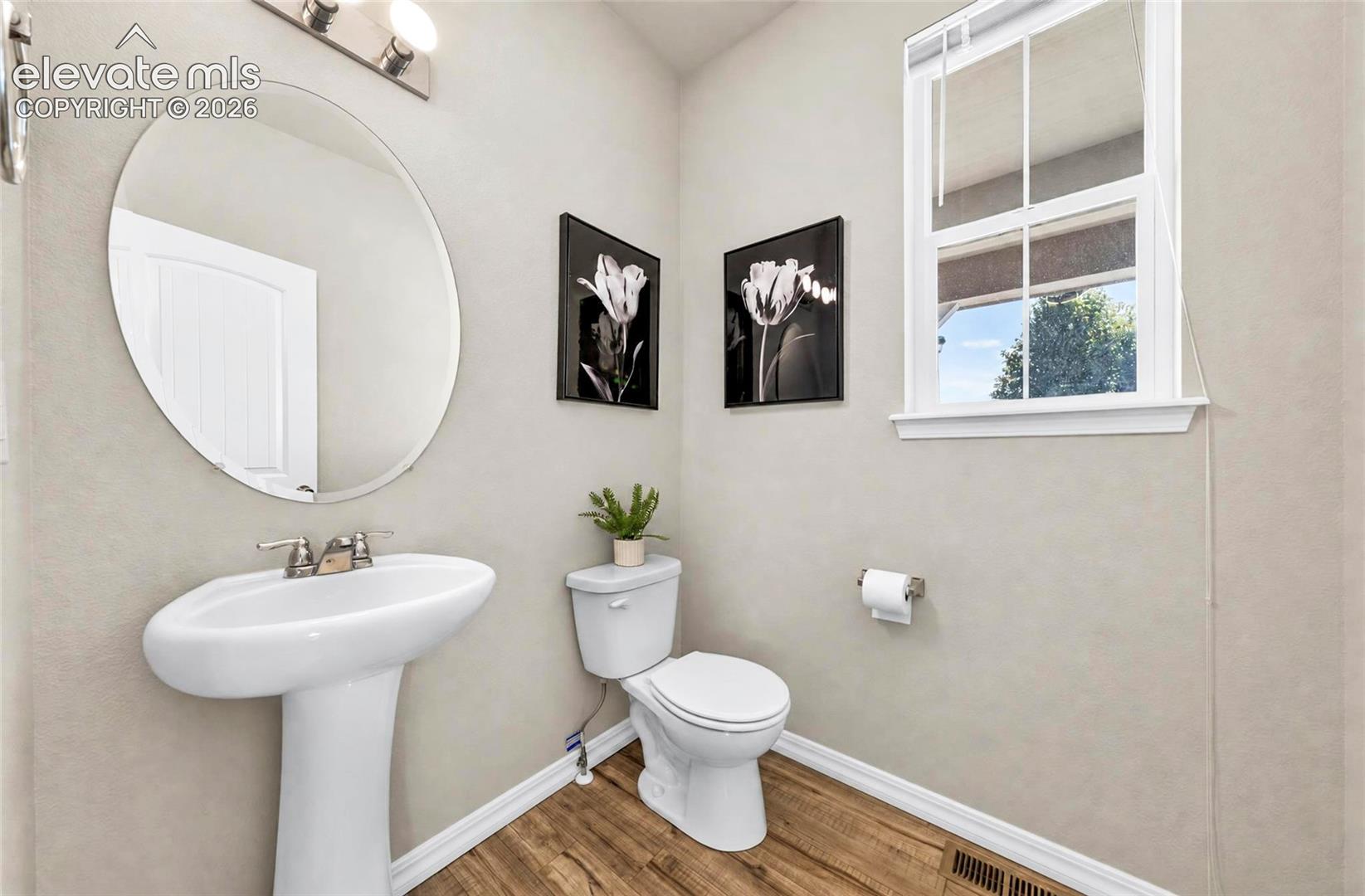 Half Bathroom on main level