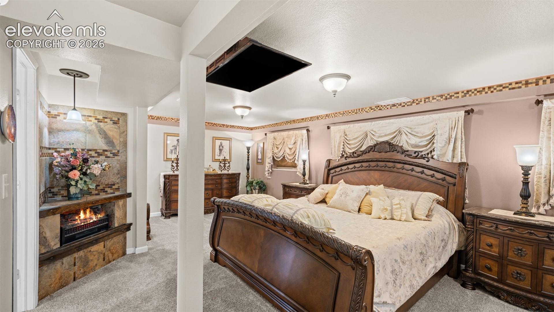 Lower Primary Bedroom or Additional Living Space