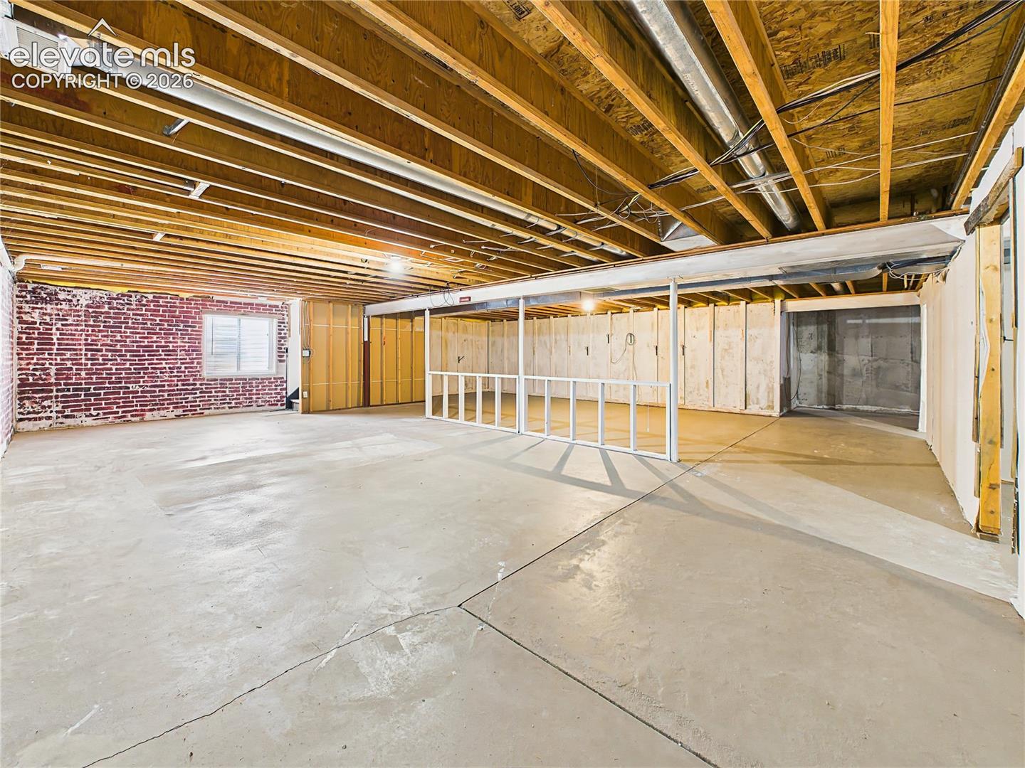 Expansive full basement provides abundant storage and endless possibilities for additional living space, recreation areas, or hobby rooms.