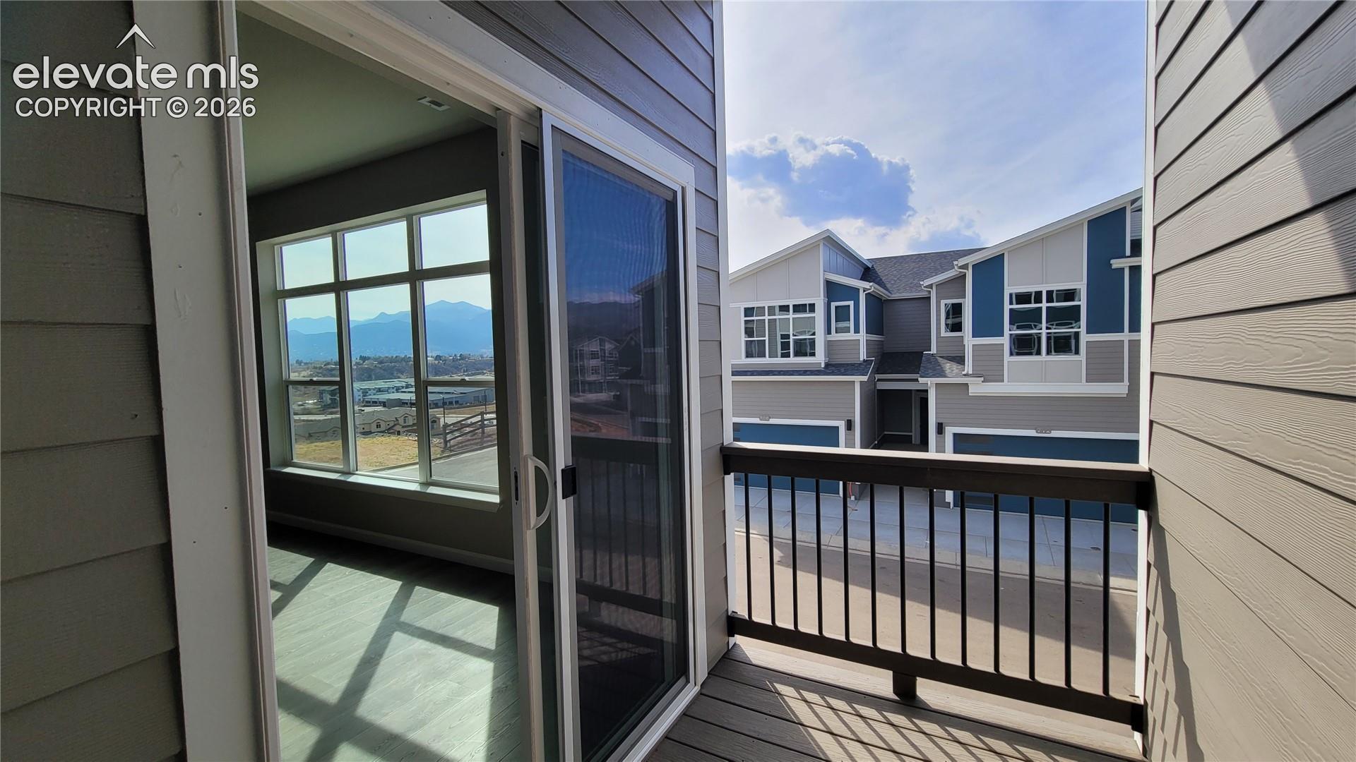 Composite Deck off the Living Room! 