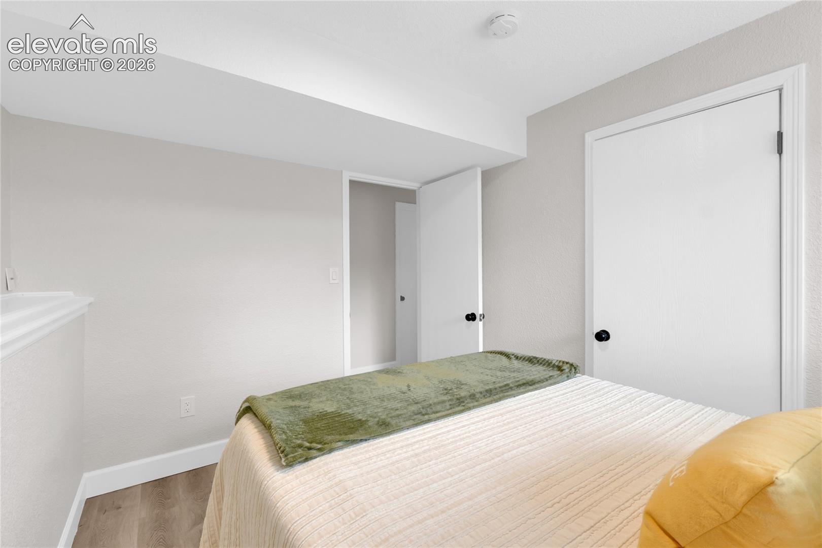 Third bedroom- lower level with walk-in closet.
