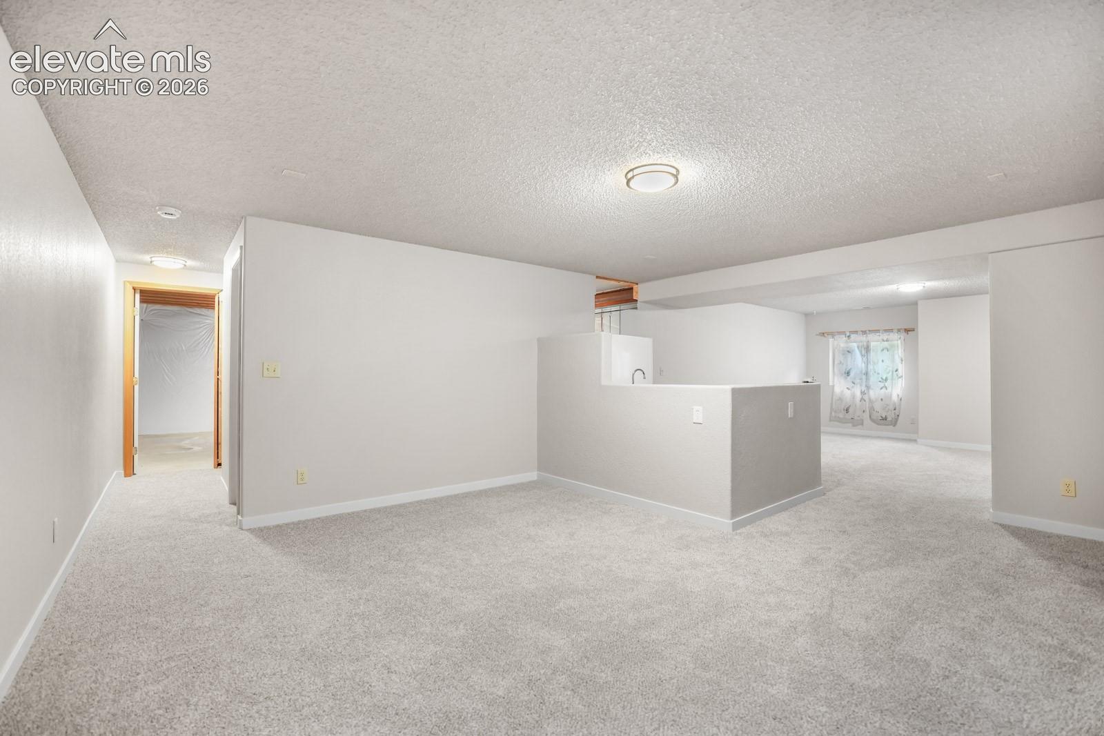 Basement living room 