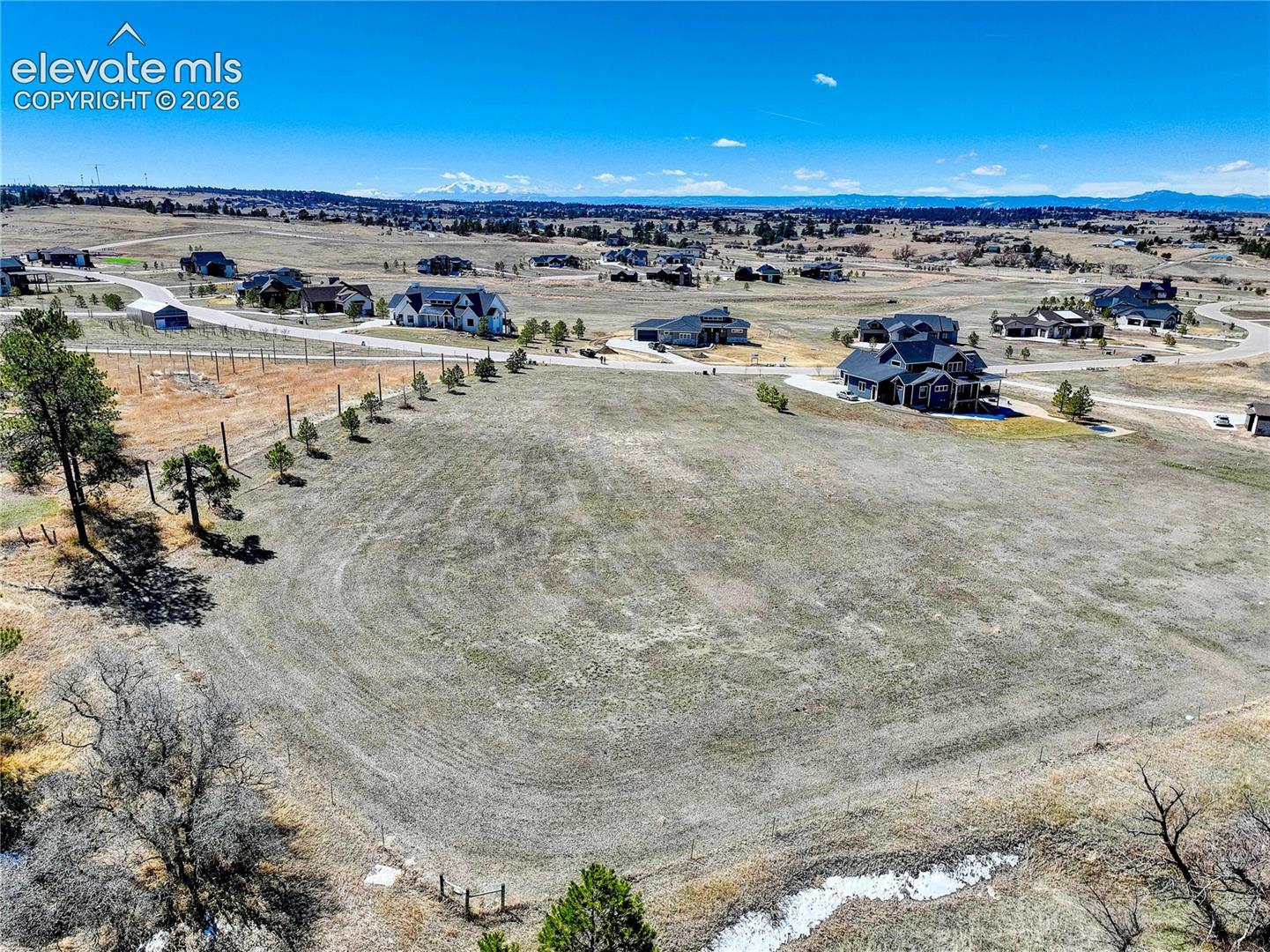 Gently sloping landscape is waiting for your creativity. Facing South.