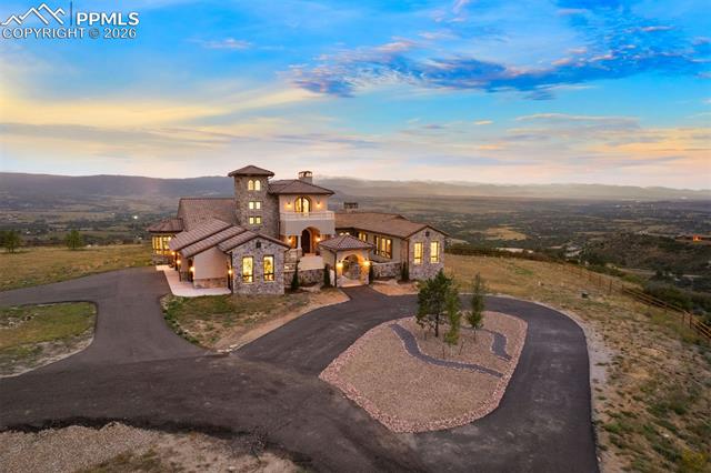 Private location set against a peaceful ridgeline.