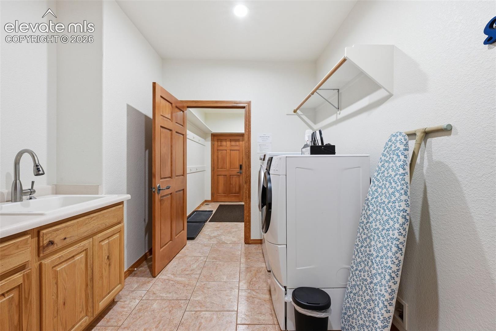 1 of 2 laundry rooms