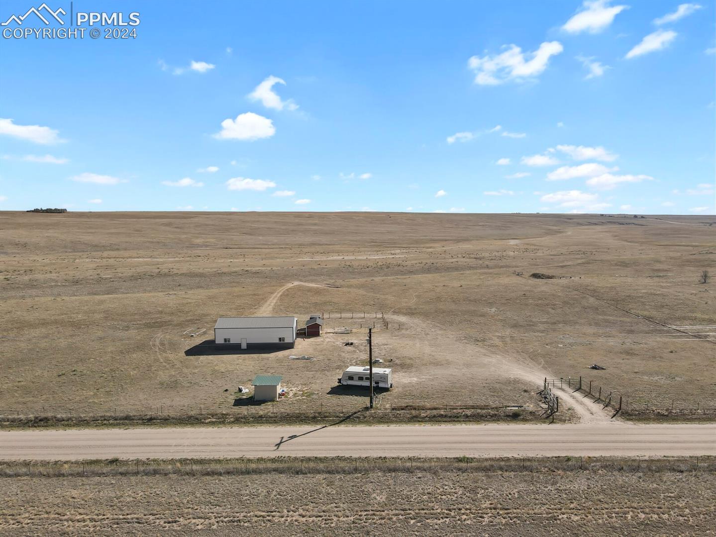 Plenty of room for a future custom home, additional barn, shop, or Barndominium-style plans
