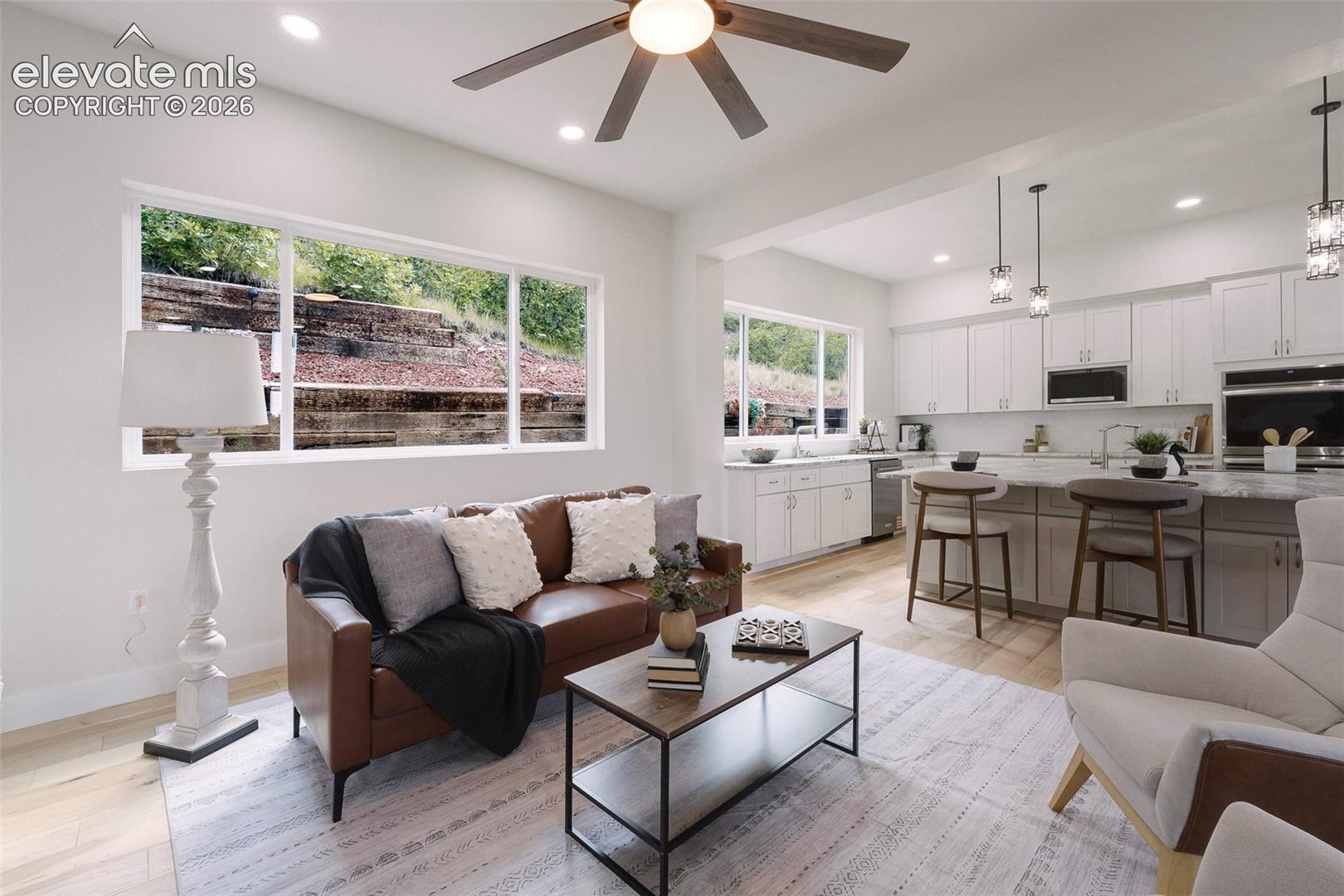 The Great Room flows seamlessly into the Gourmet Kitchen making it easy to entertain.