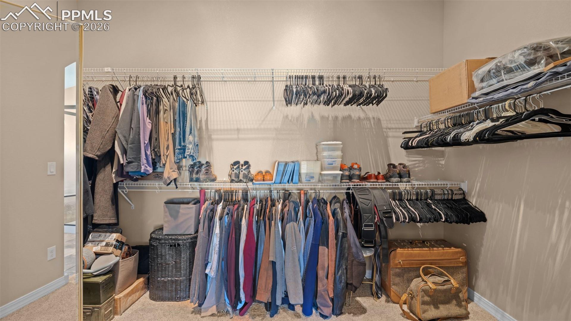 Primary Walk in closet 