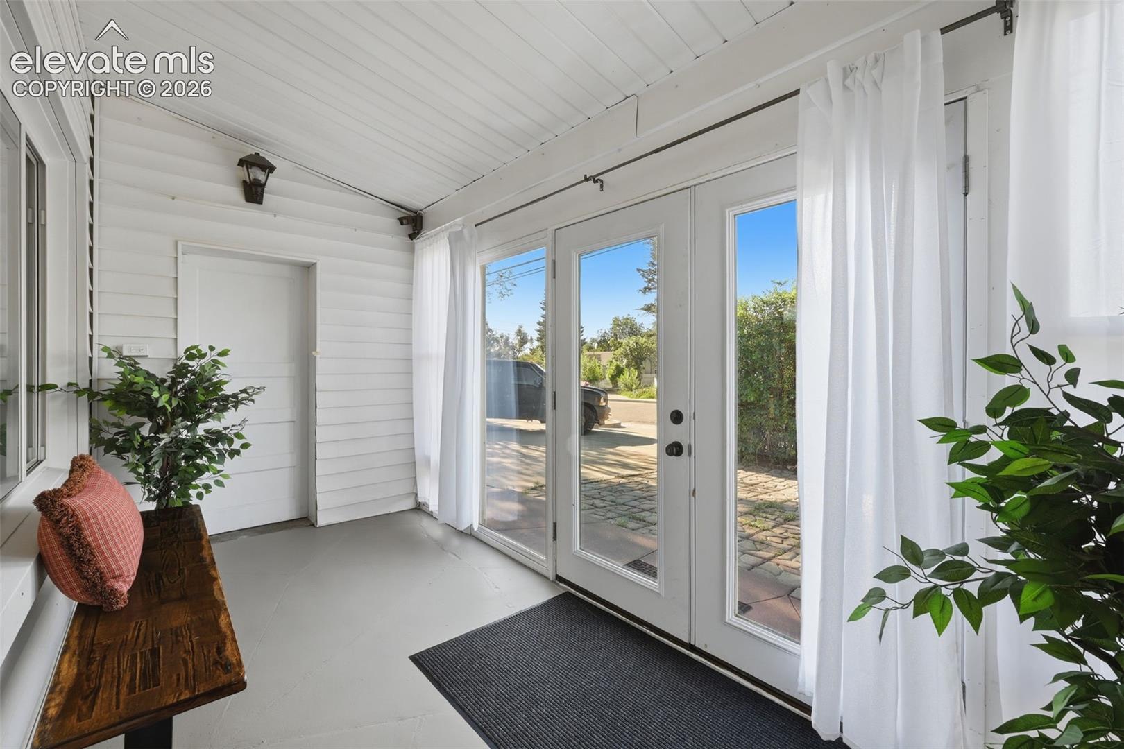 Enclosed patio/mud room