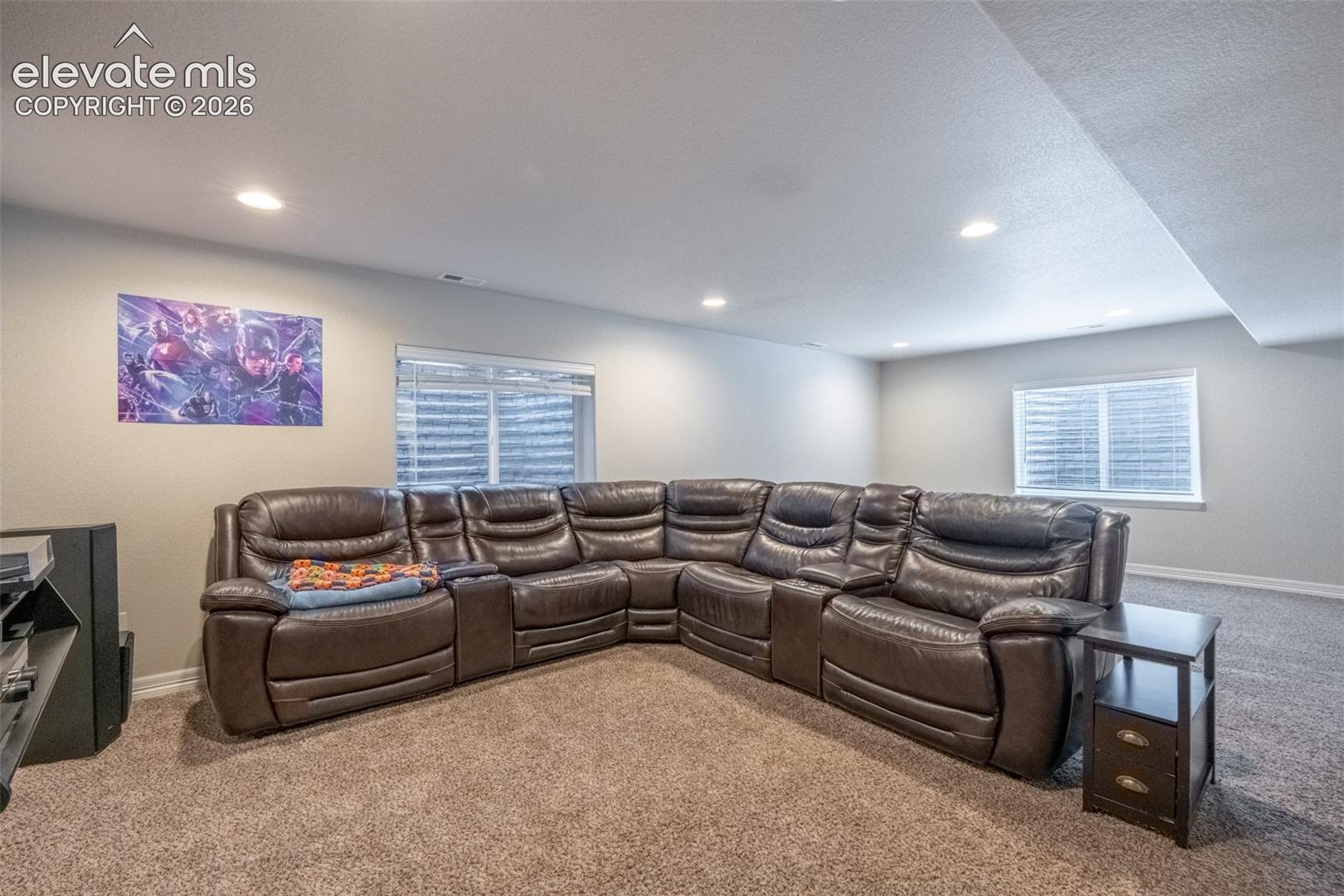 Second living room - basement