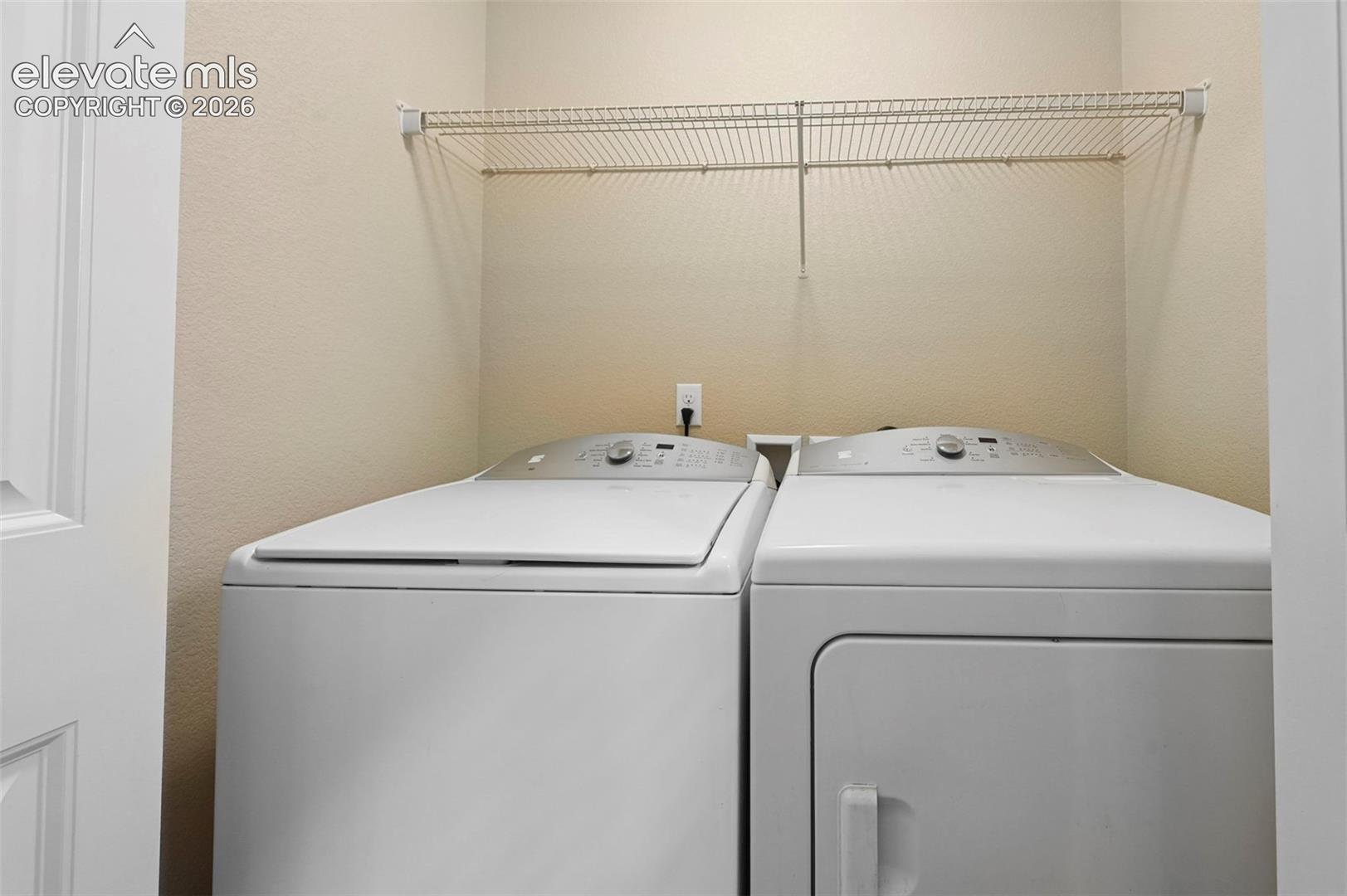 Dedicated laundry area  