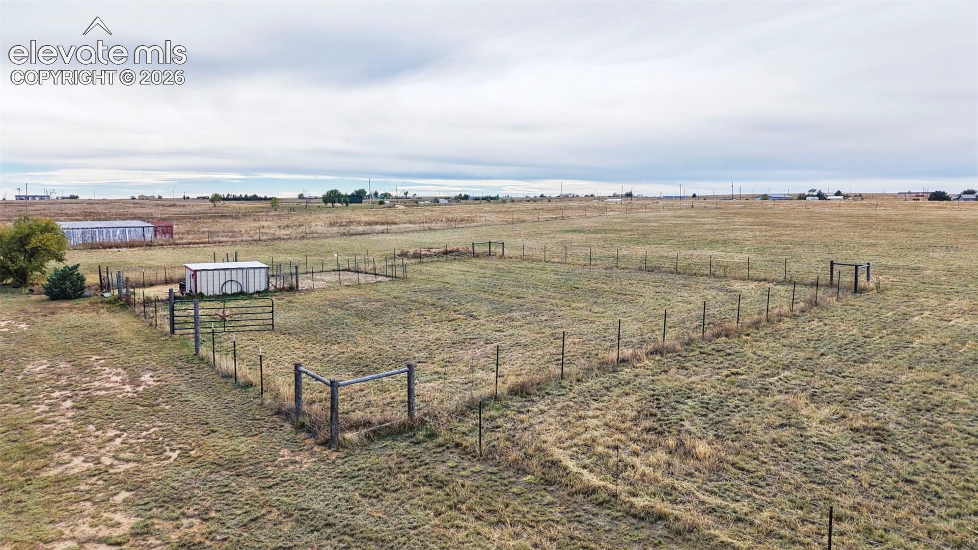Additional Fenced Area for a cow.