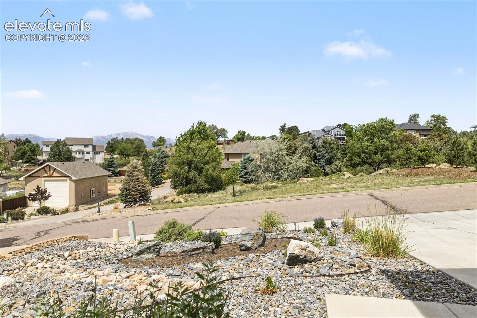 Lot across the street cannot be built on. More open space!
