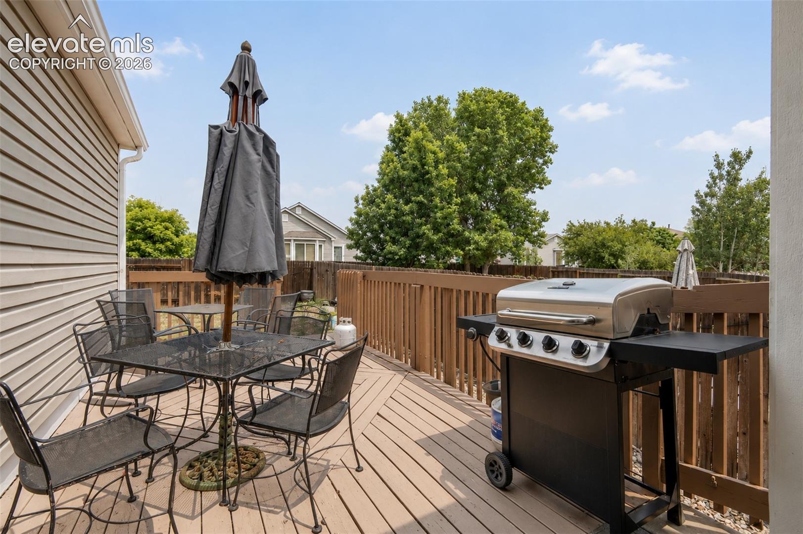 Back deck