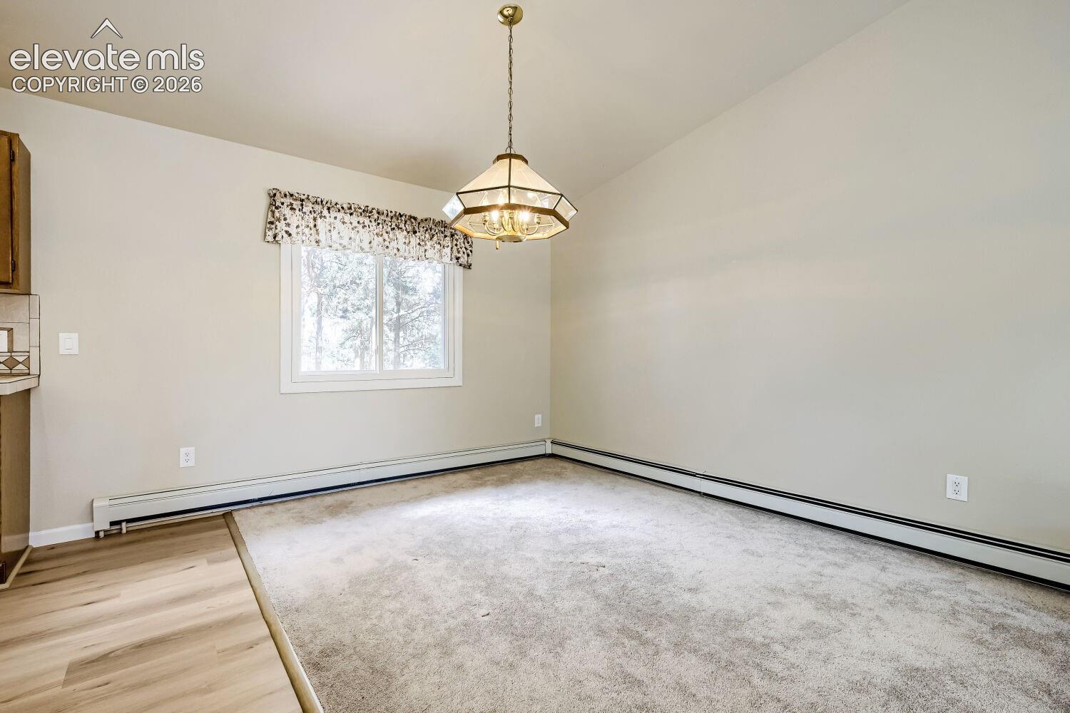 Window with white trim