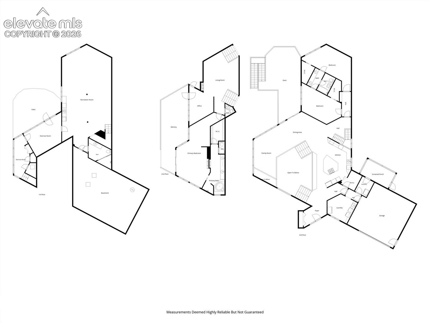 Main House Floor plan