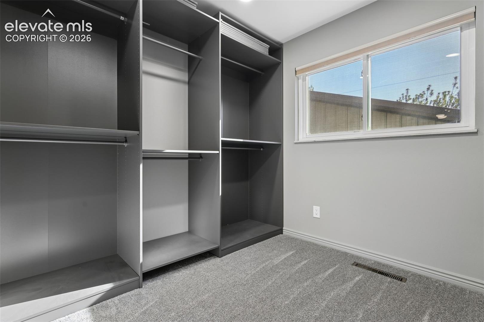 Primary BR Walk-In Ikea Closet