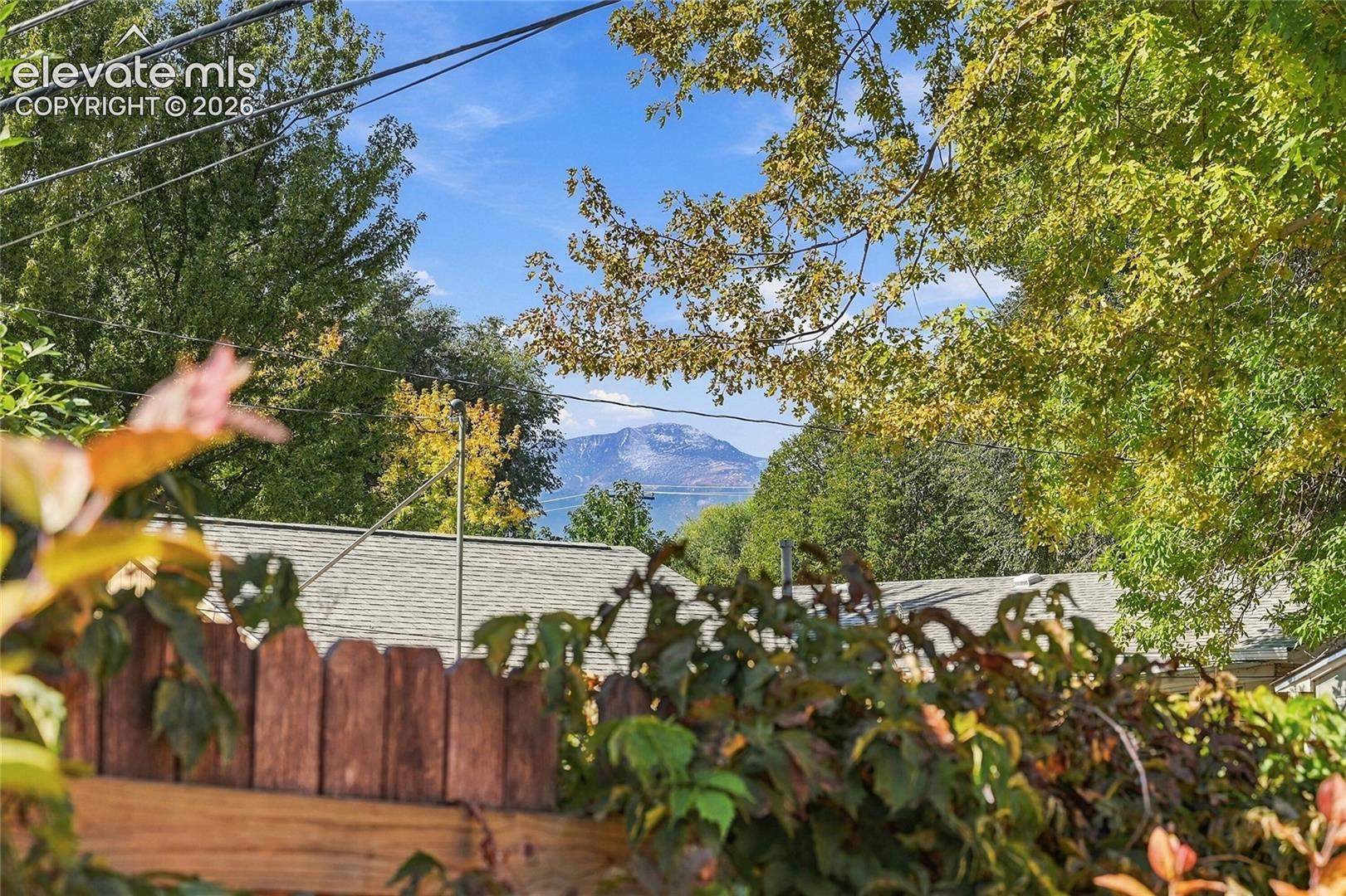 View of Pikes Peak