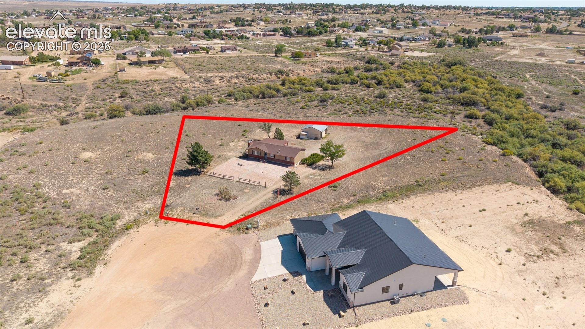 Red lines show Property Lines are Approximate and not a survey