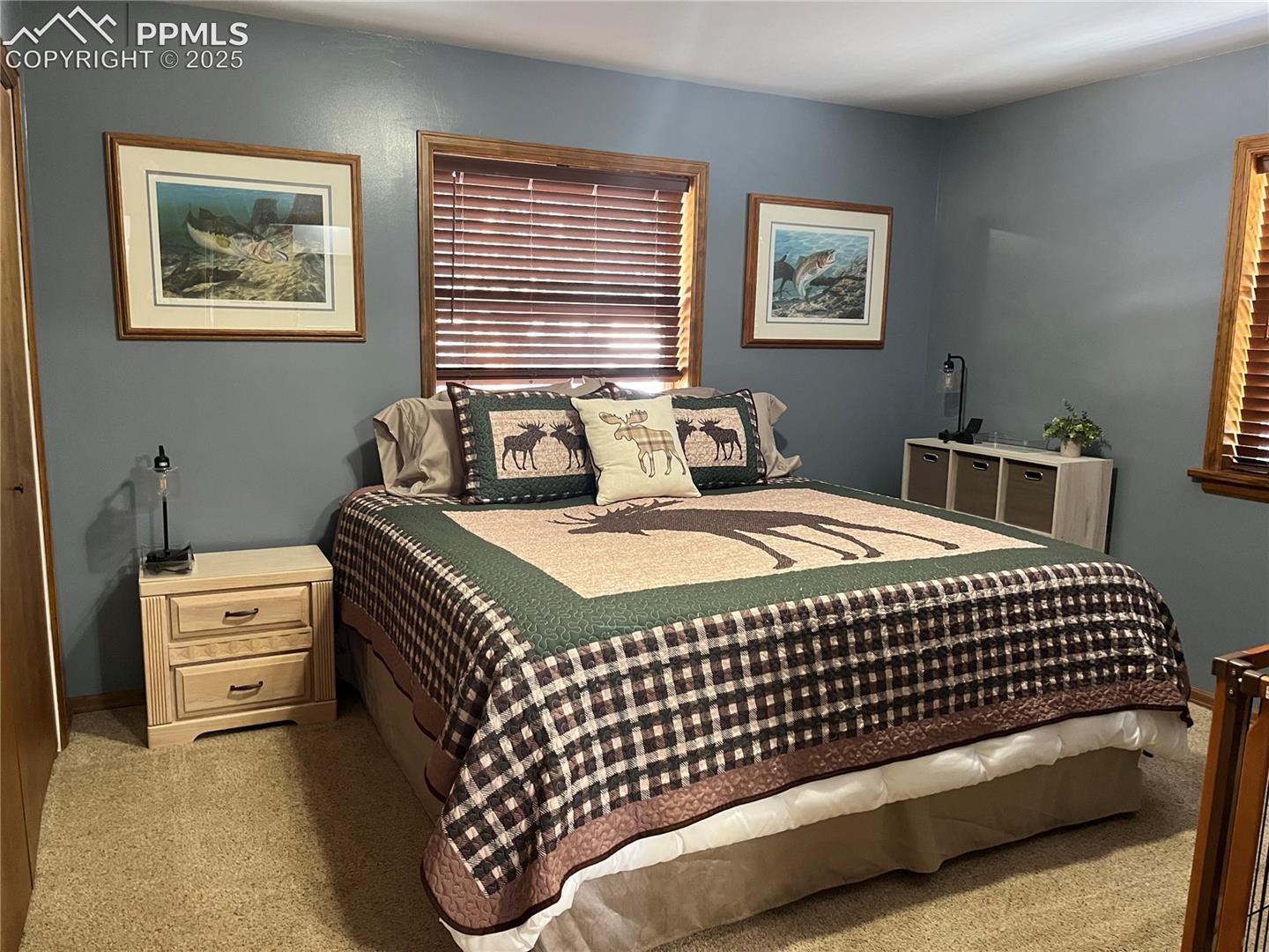 Great size for king size furniture on the main level in this primary bedroom.