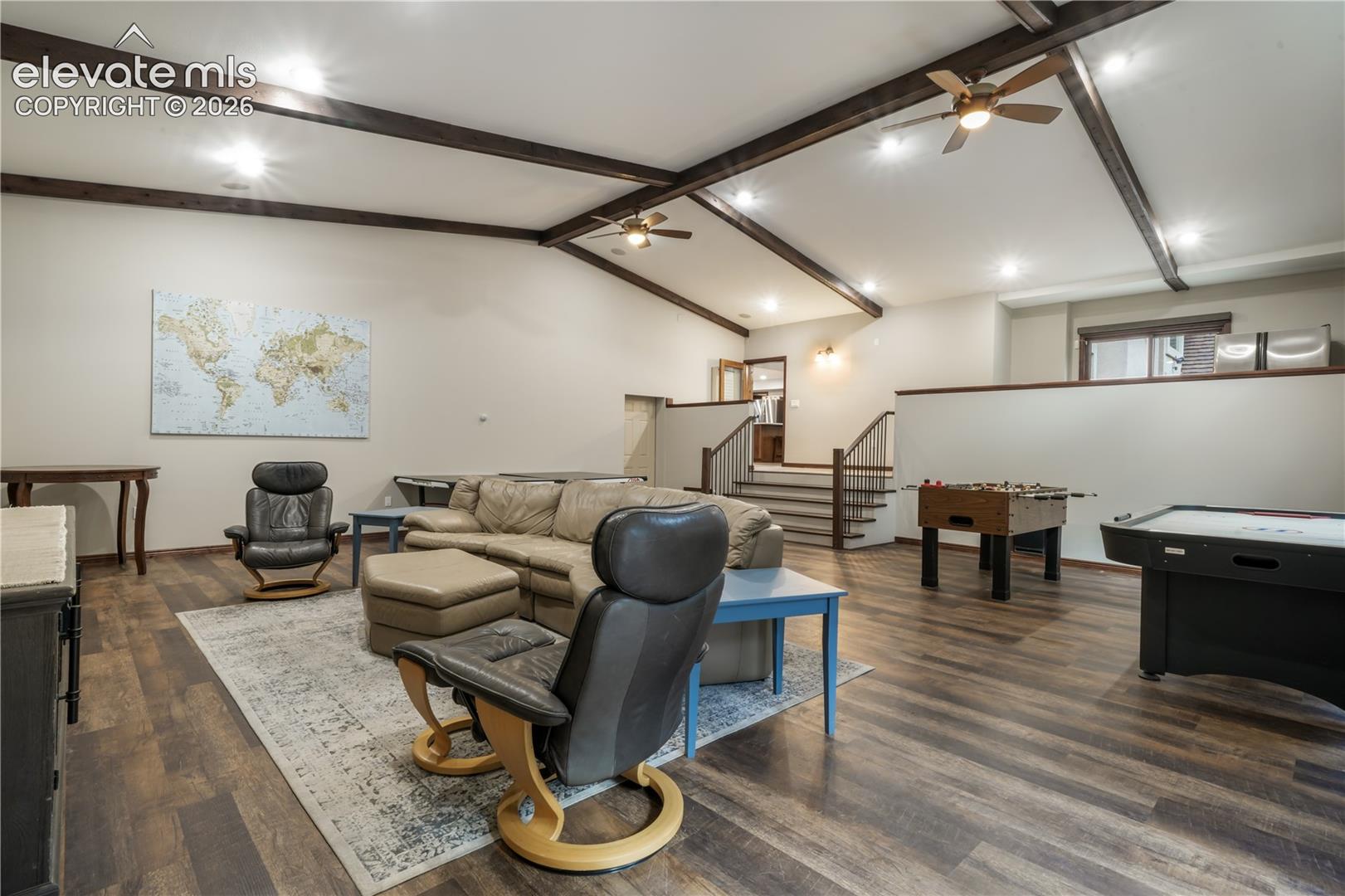  Heated LVP flooring, vaulted ceilings and dual ceiling fans