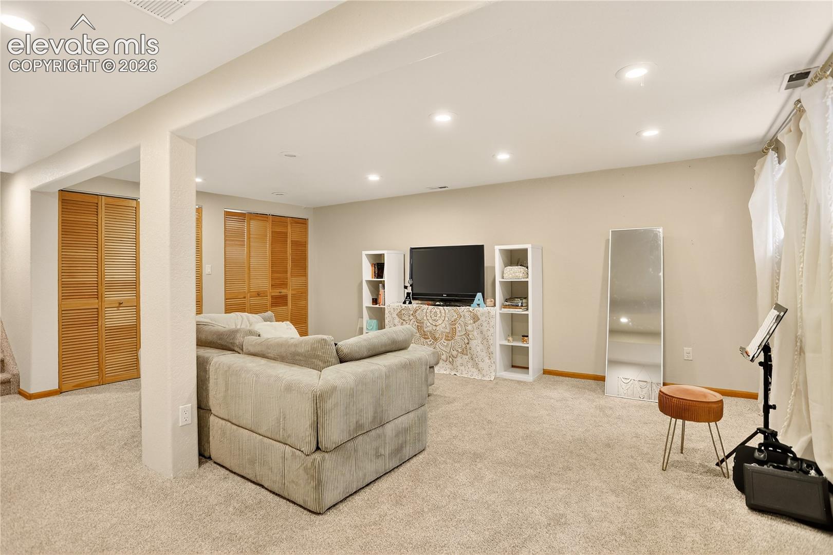 Rec room - basement level