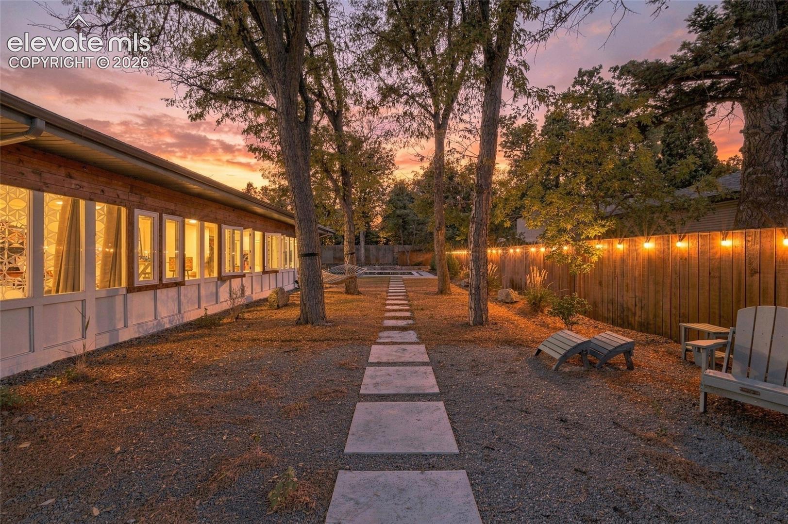 With plenty of seating and usable space, your parties won't need to be contained to the indoors. 