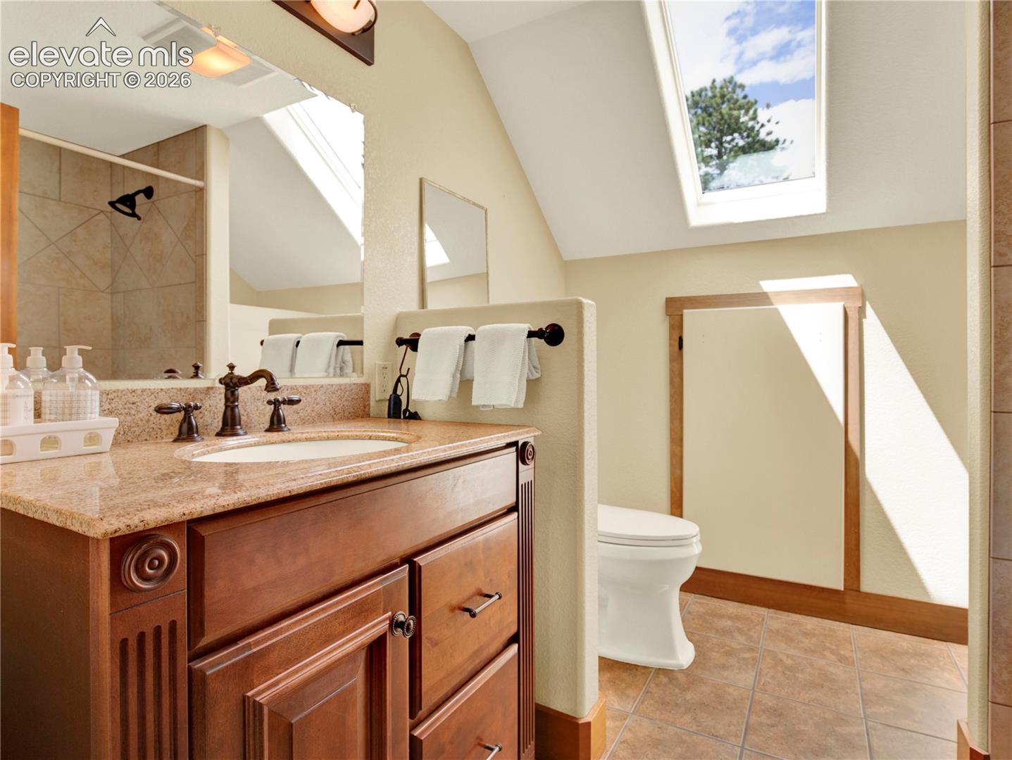 Ensuite bathroom located in the loft bedroom