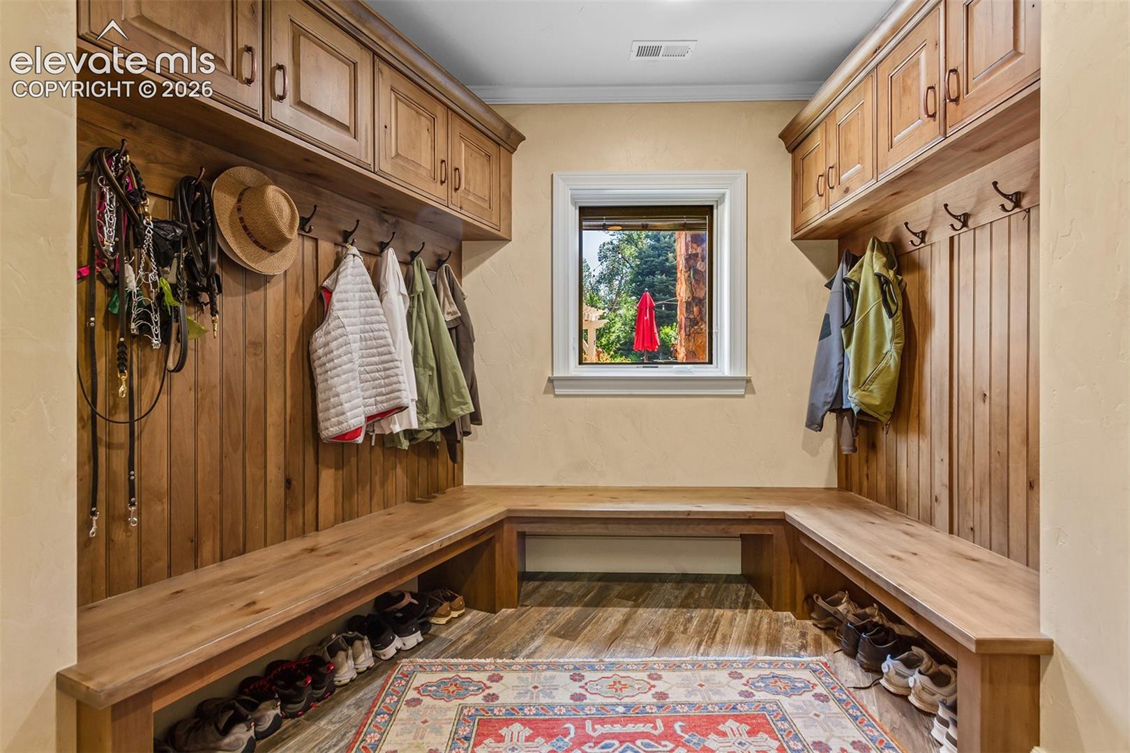 Garage entry