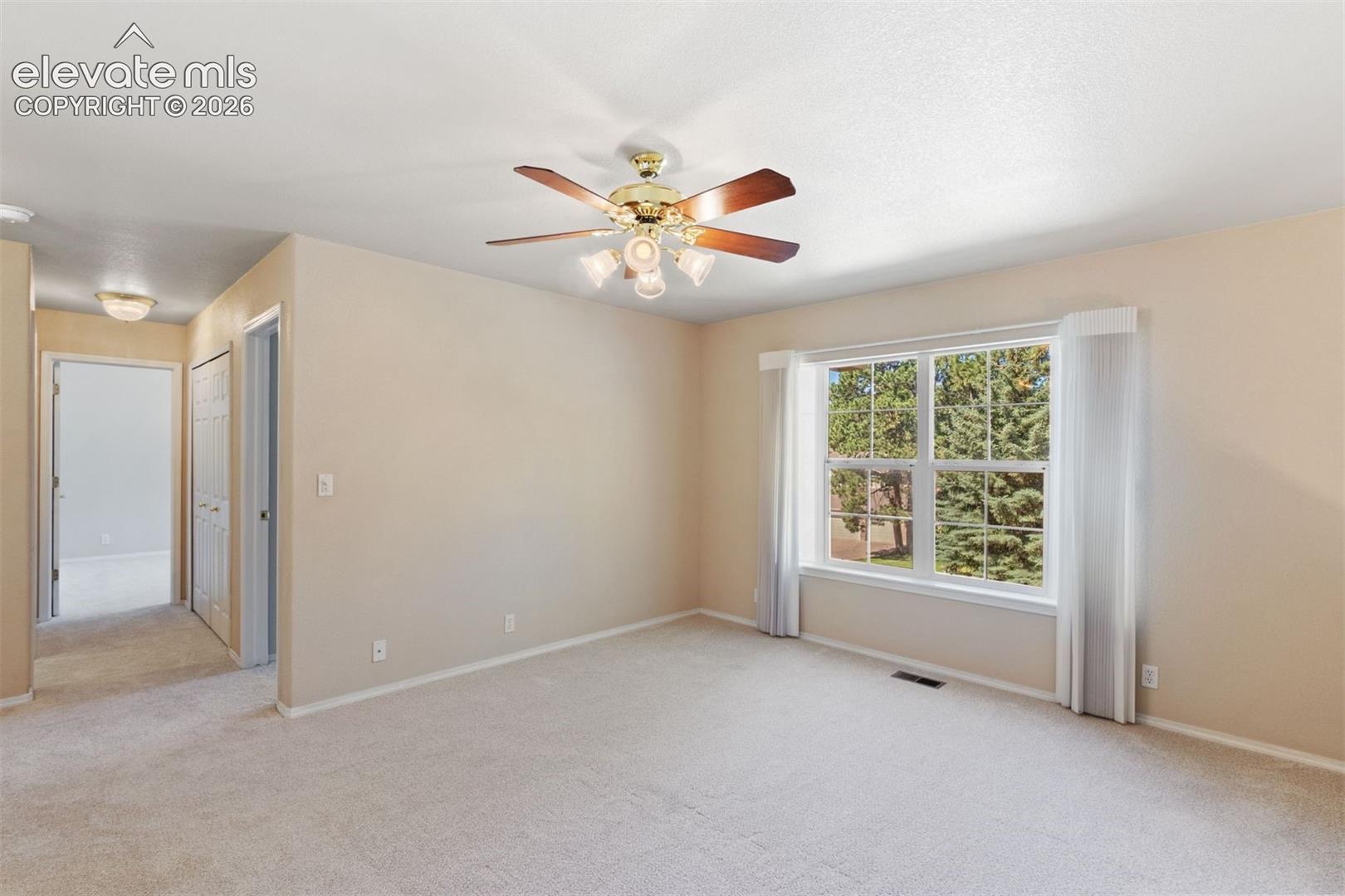 Upper level loft