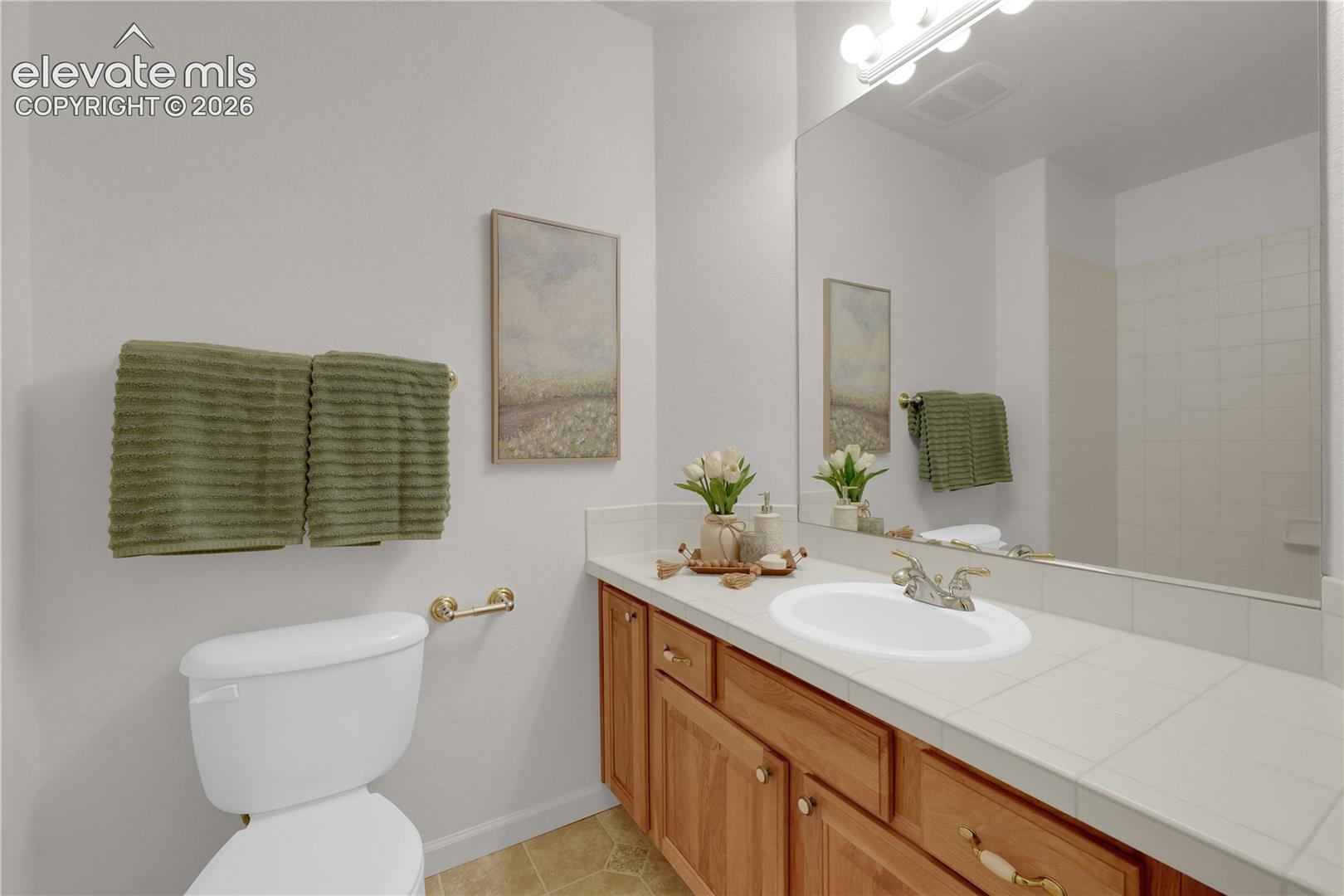 Full bathroom in basement